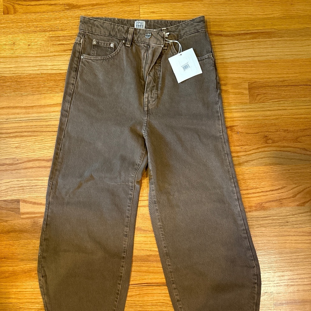 Toteme brown denim